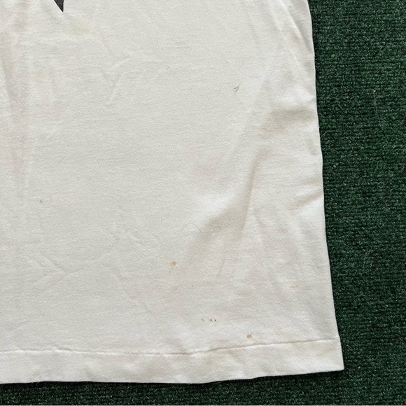 Vintage 90s Miami Radio Station Latin “98 Caliente” White T Shirt Size L 21X29 - Picture 5 of 9